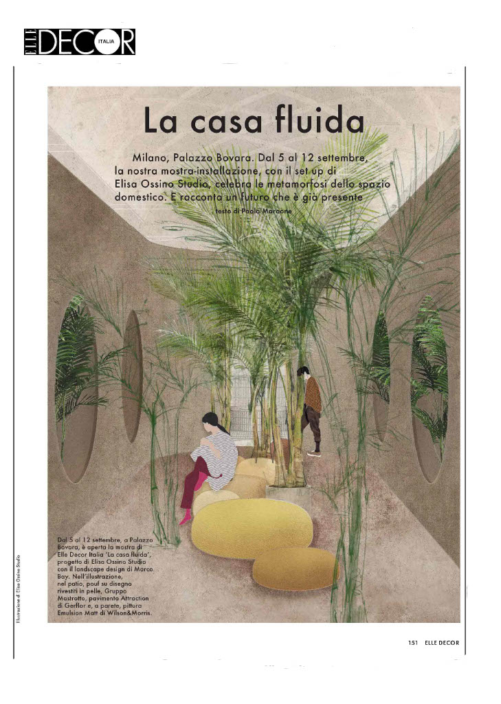 Elle Decor – La casa Fluida